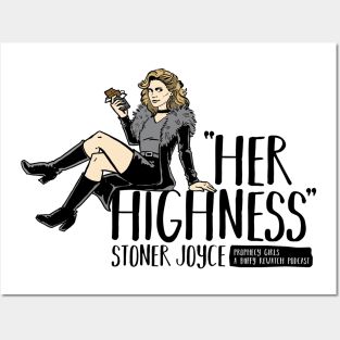 Stoner Joyce - Dark Text Posters and Art